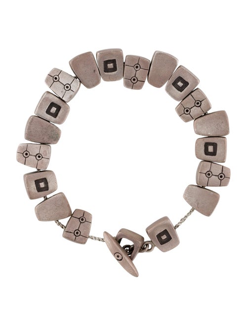 Lisa Jenks Modernist Rectangular Link Bracelet
