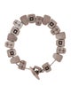 Lisa Jenks Modernist Rectangular Link Bracelet