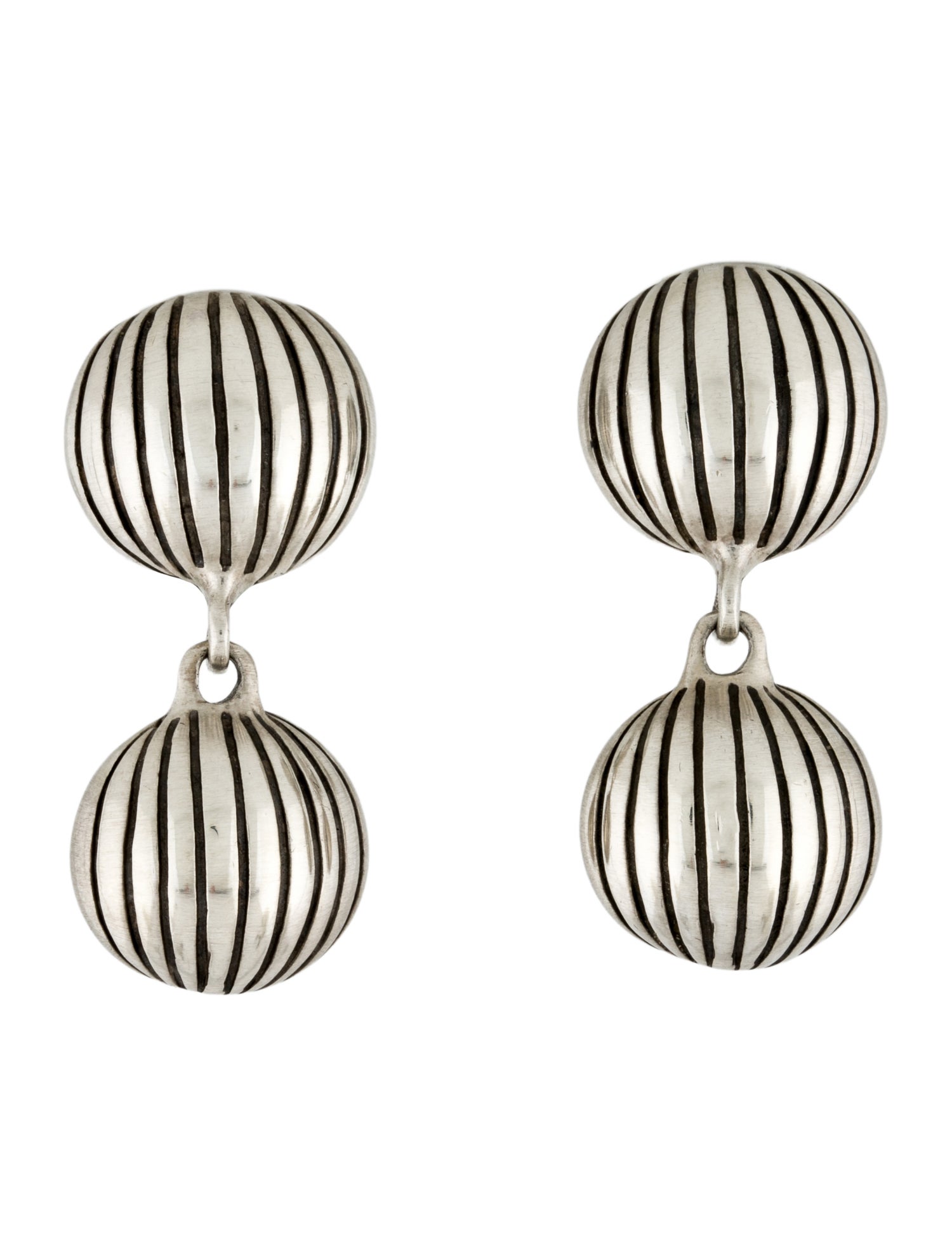 Lisa Jenks Modernist Sphere Drop Clip-On earrings