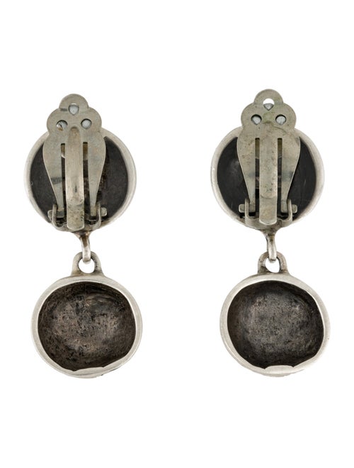 Lisa Jenks Modernist Sphere Drop Clip-On earrings