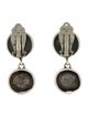 Lisa Jenks Modernist Sphere Drop Clip-On earrings