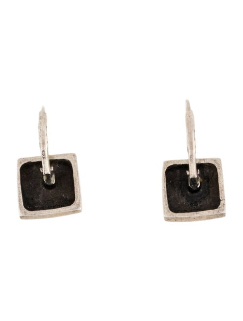 Lisa Jenks Tourmaline Square Drop Earrings