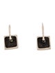Lisa Jenks Tourmaline Square Drop Earrings