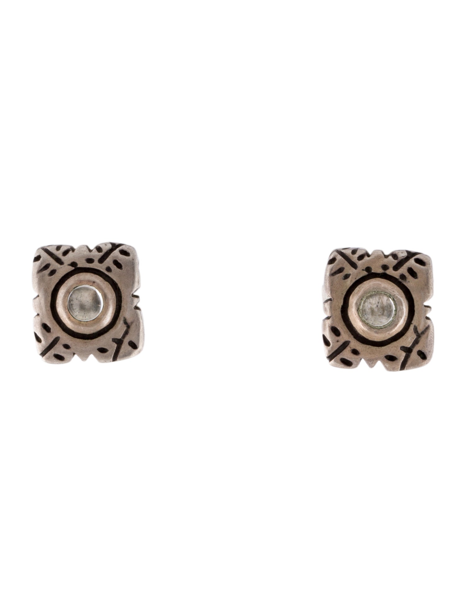 Lisa Jenks Topaz Stud Earrings