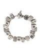 Lisa Jenks Modernist Rectangular Link Bracelet