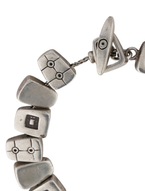 Lisa Jenks Modernist Rectangular Link Bracelet