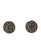 Lisa Jenks Aventurine Quartz Stud Earrings