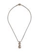 Lisa Jenks Leaves Pendant Necklace