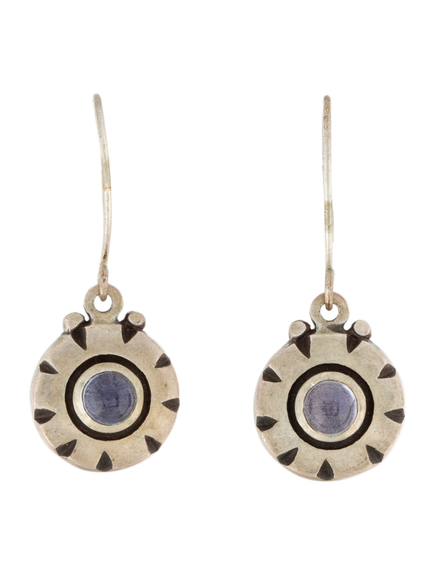 Lisa Jenks Iolite Drop Earrings