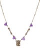 Lisa Jenks Amethyst Station Necklace