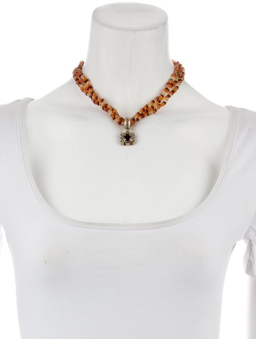 Lisa Jenks Multistone Pendant Necklace