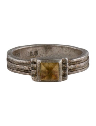 Lisa Jenks Citrine Cocktail Ring