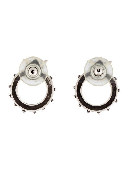 Lisa Jenks Textured Crown Stud Earrings