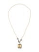 Lisa Jenks Two-Tone Pearl Pendant Necklace
