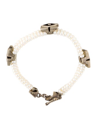 Lisa Jenks Pearl Station Bracelet
