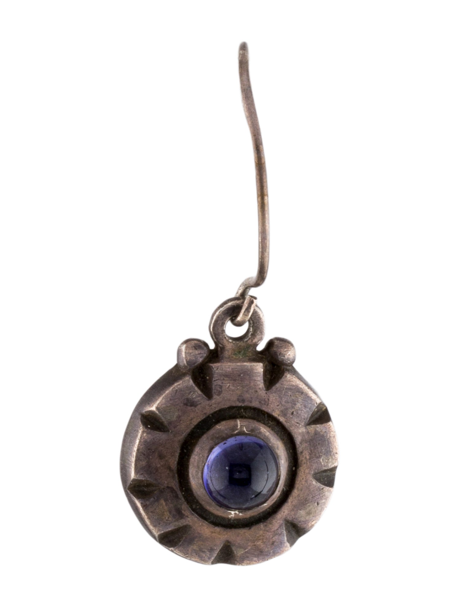 Lisa Jenks Iolite Single Drop Earring