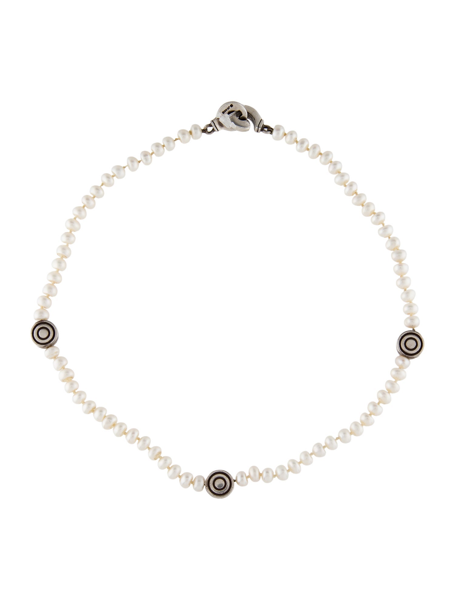 Lisa Jenks Pearl Bead Strand Necklace