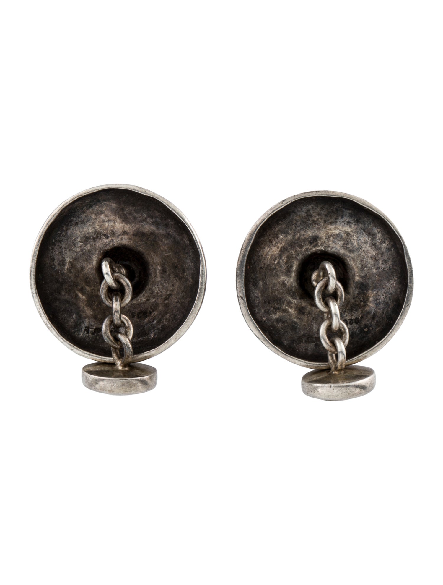Lisa Jenks Classic Round Cufflinks