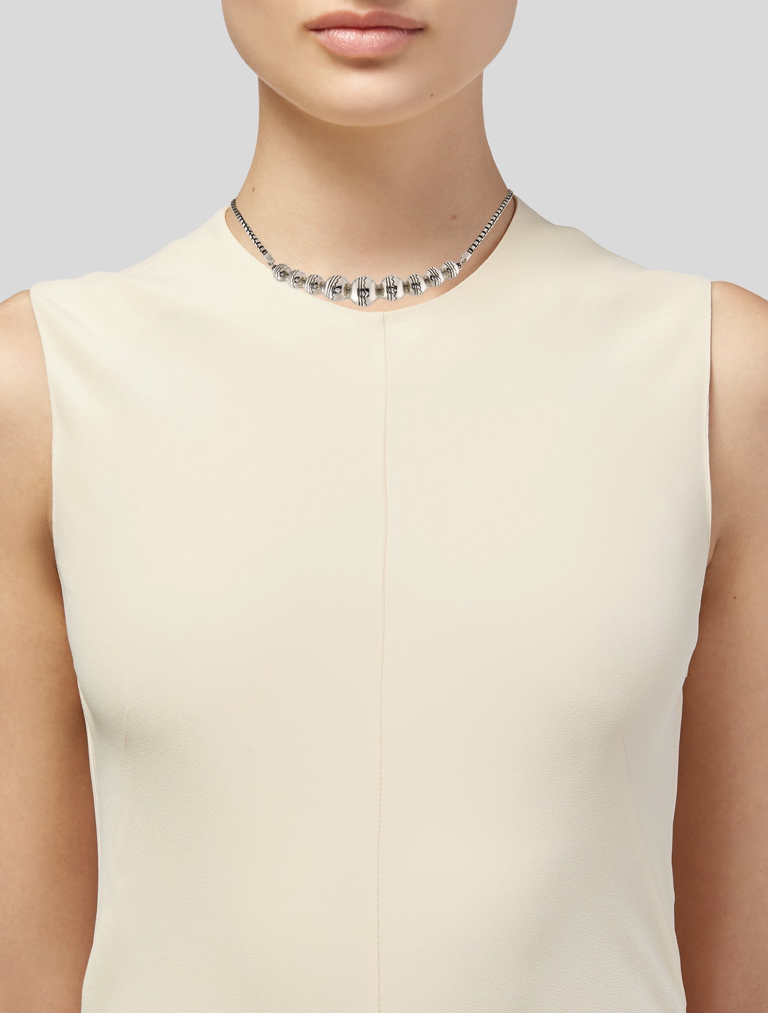 Lisa Jenks Collar Pendant Necklace