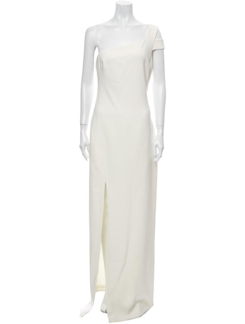 Likely One-Shoulder Long Dress w/ Tags White