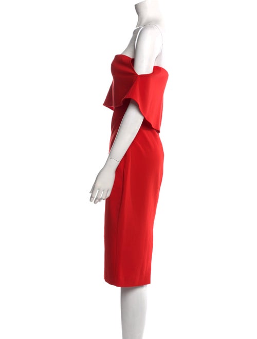 Likely Square Neckline Knee-Length Dress