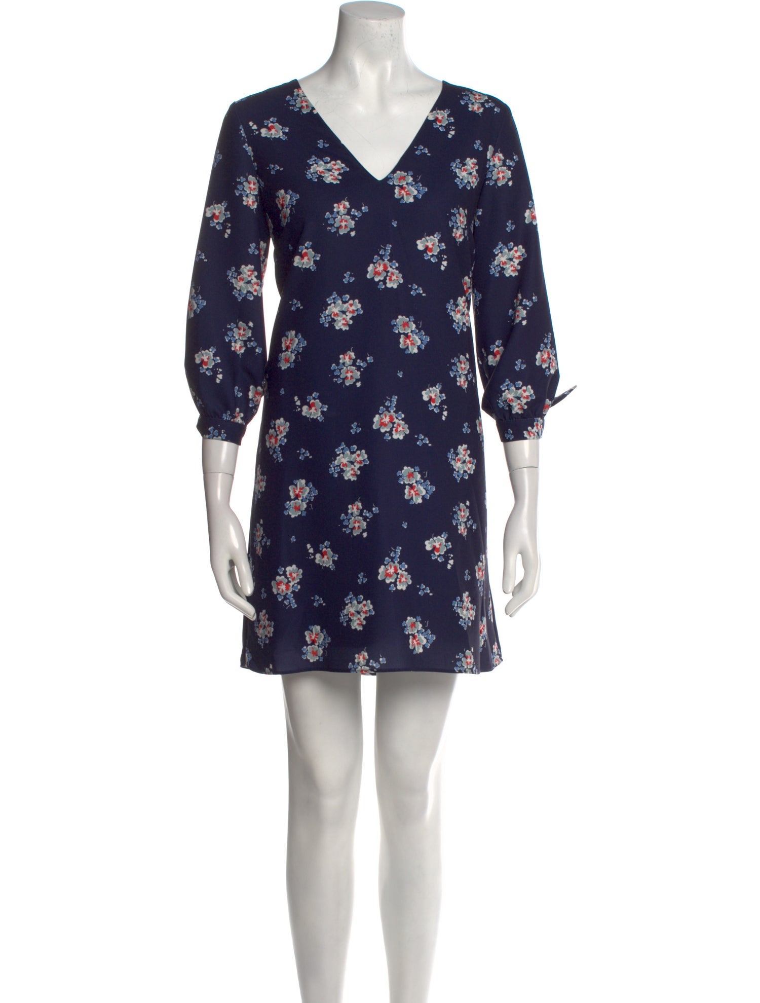 Likely Floral Print Mini Dress