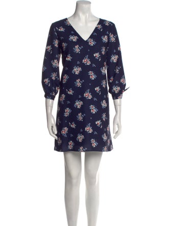 Likely Floral Print Mini Dress