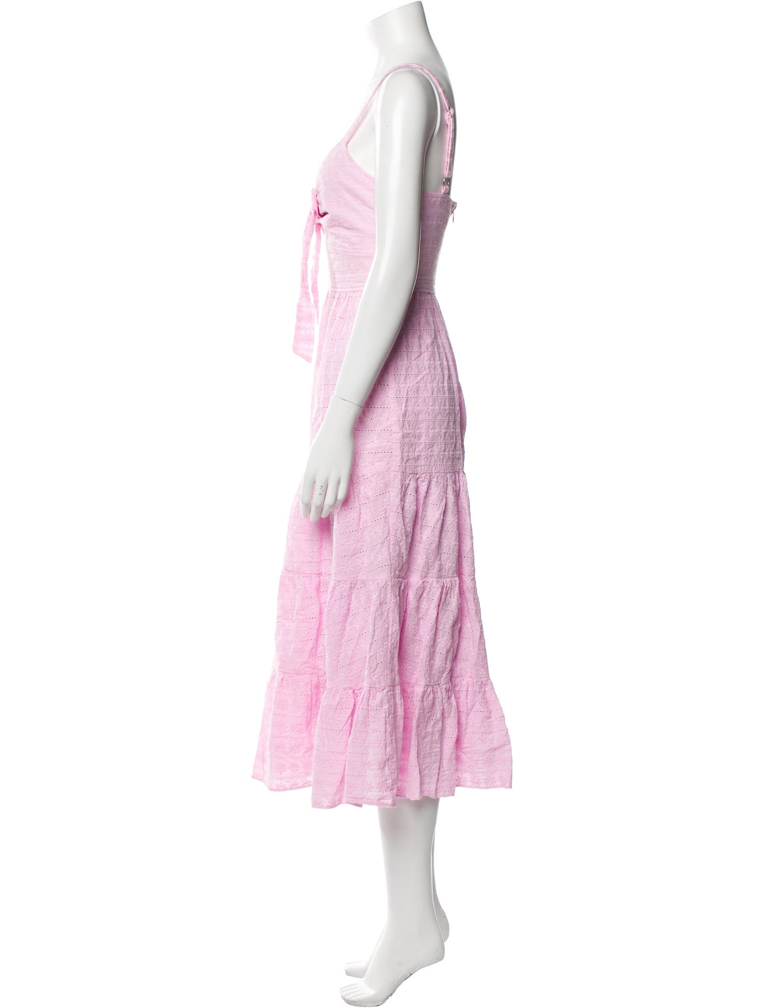 Likely Lace Pattern Midi Length Dress