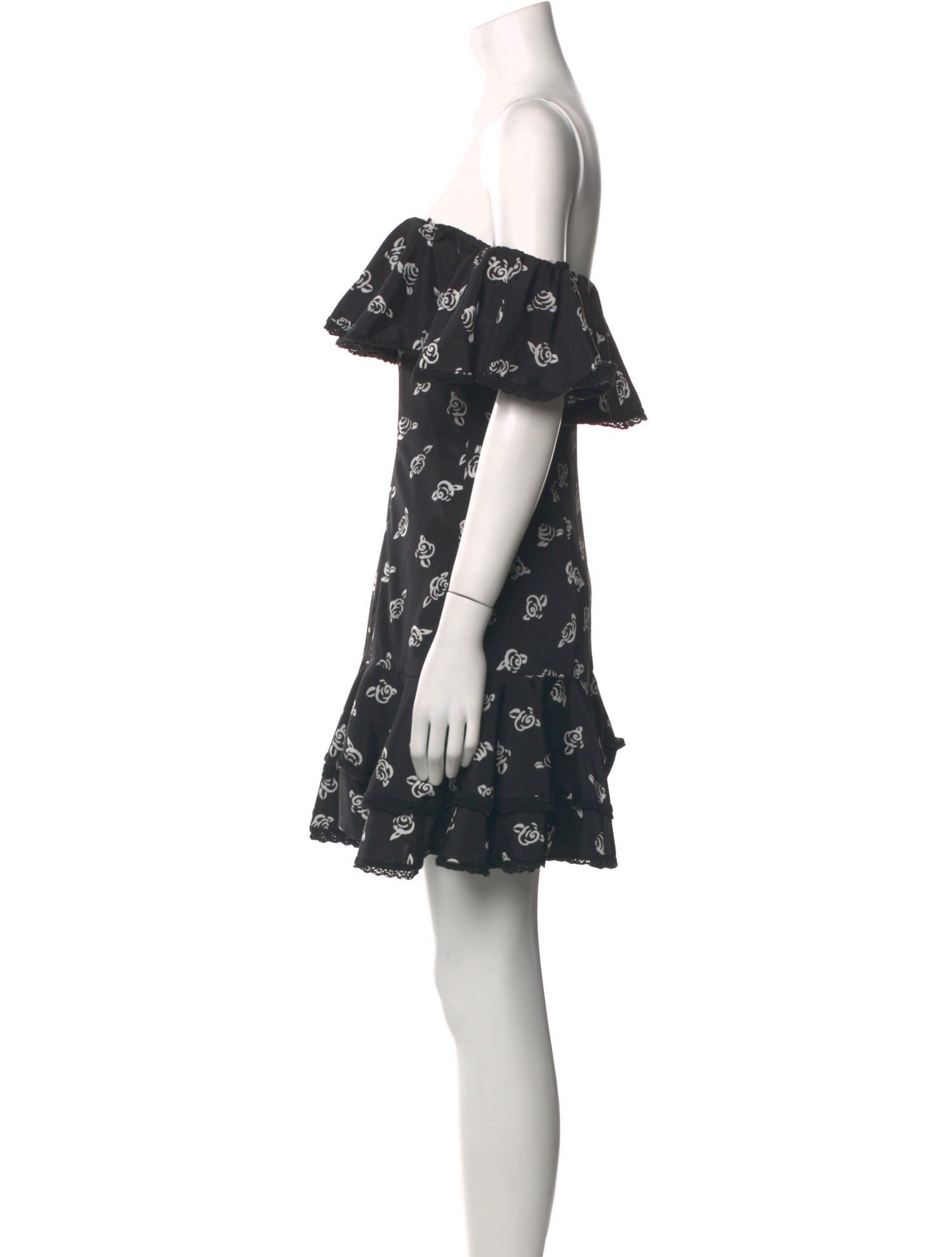 Likely Floral Print Mini Dress