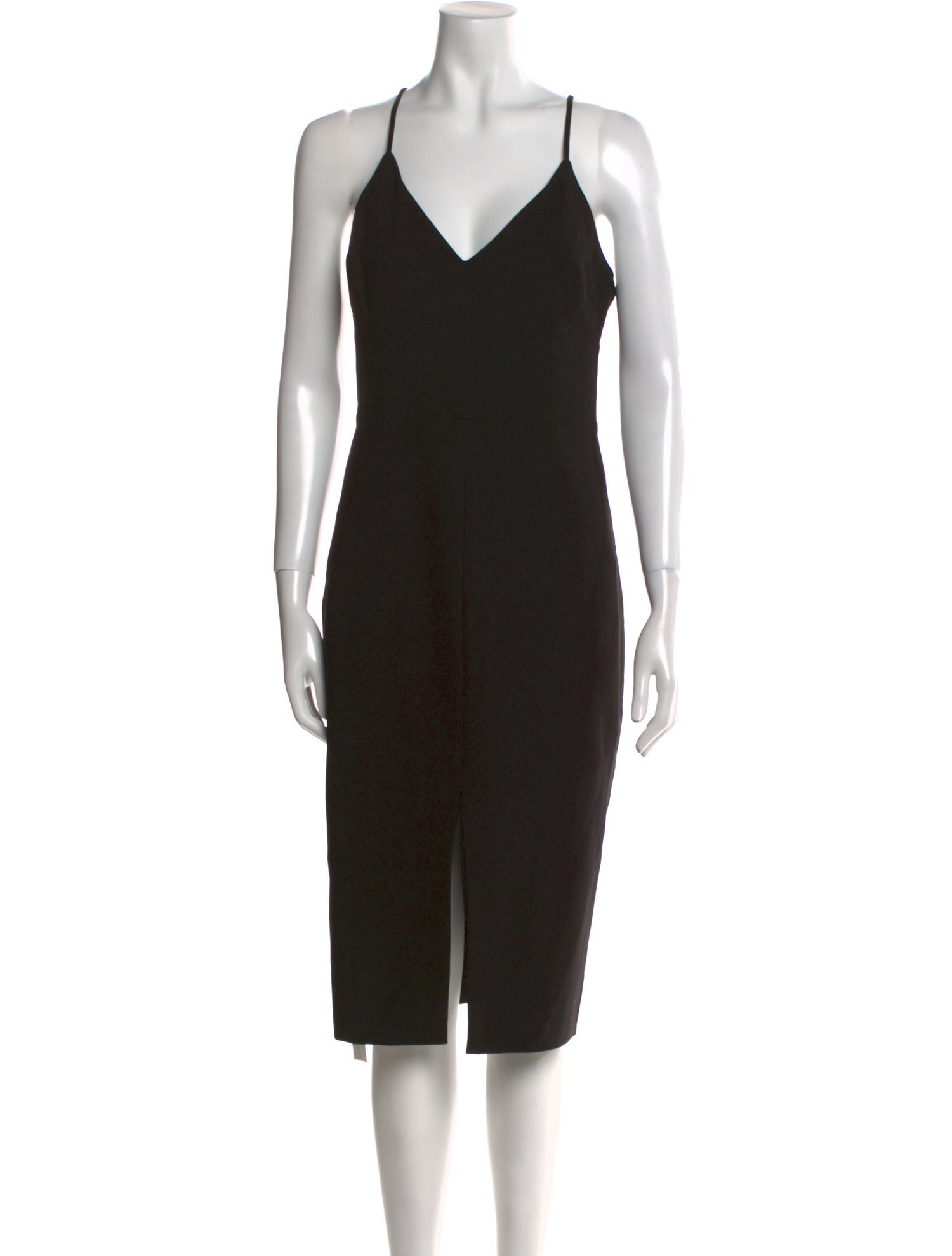 Likely V-Neck Midi Length Dress