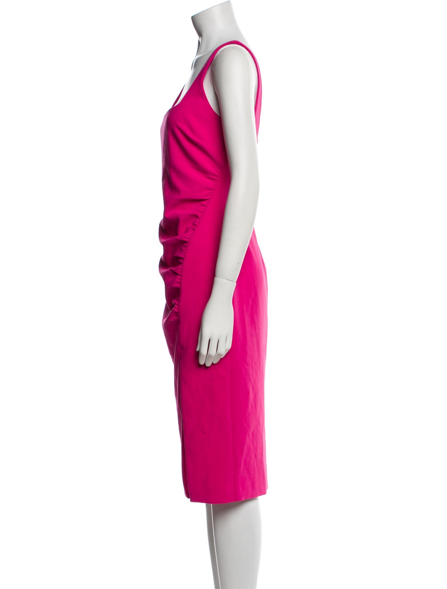 Likely Square Neckline Midi Length Dress