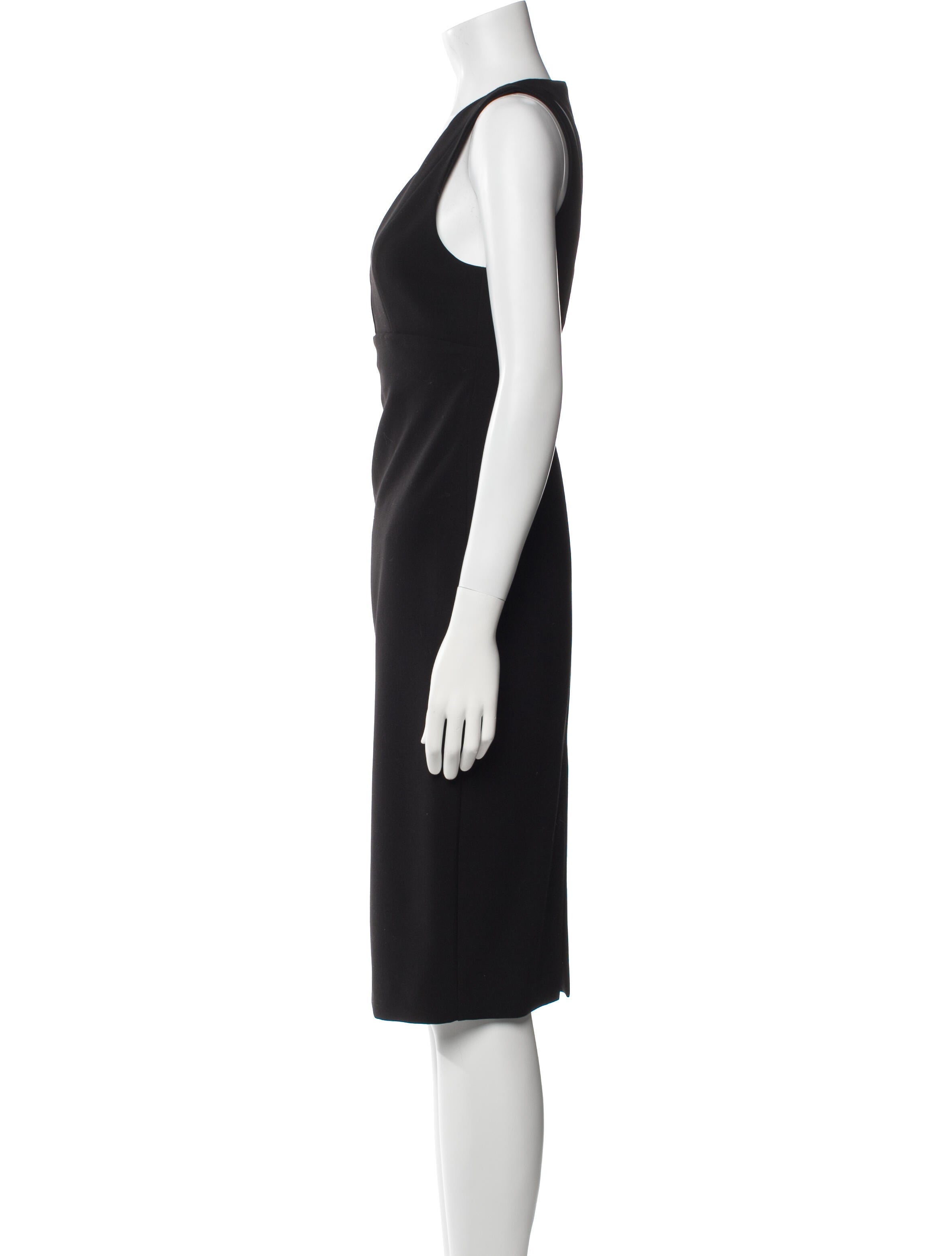 Likely V-Neck Knee-Length Dress