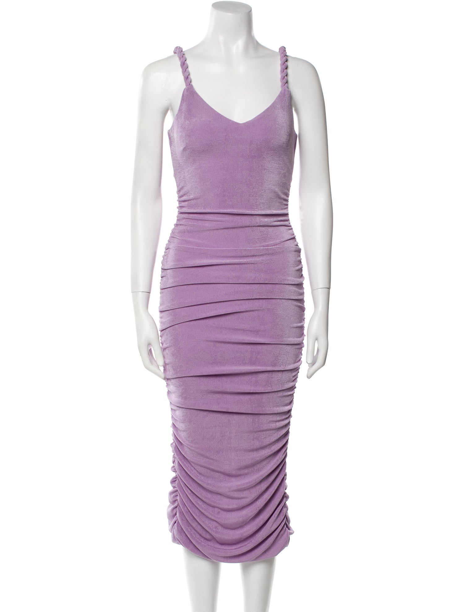 Likely V-Neck Midi Length Dress