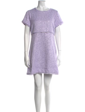 Likely Dresses Tweed Pattern Mini Dress XL