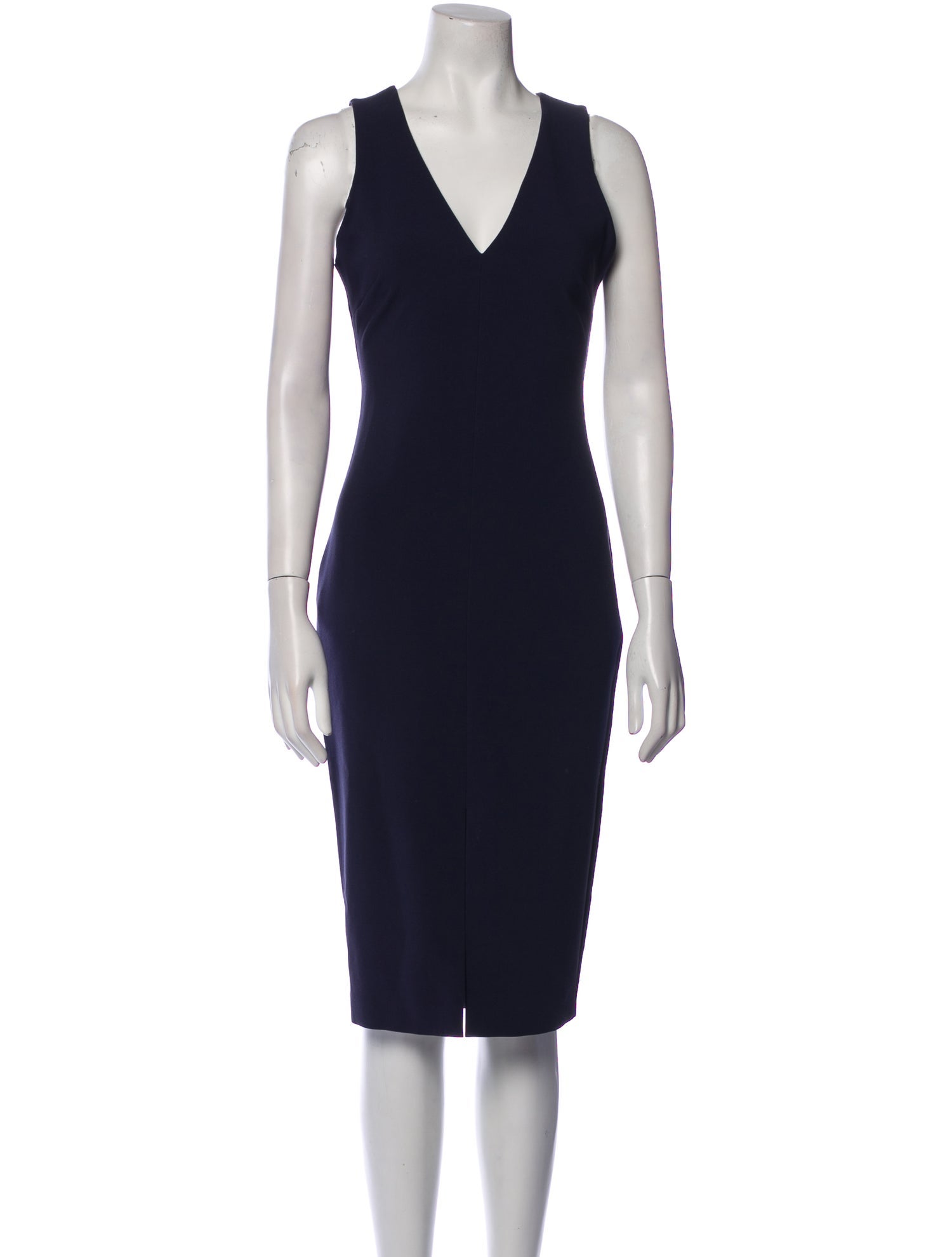 Likely V-Neck Midi Length Dress