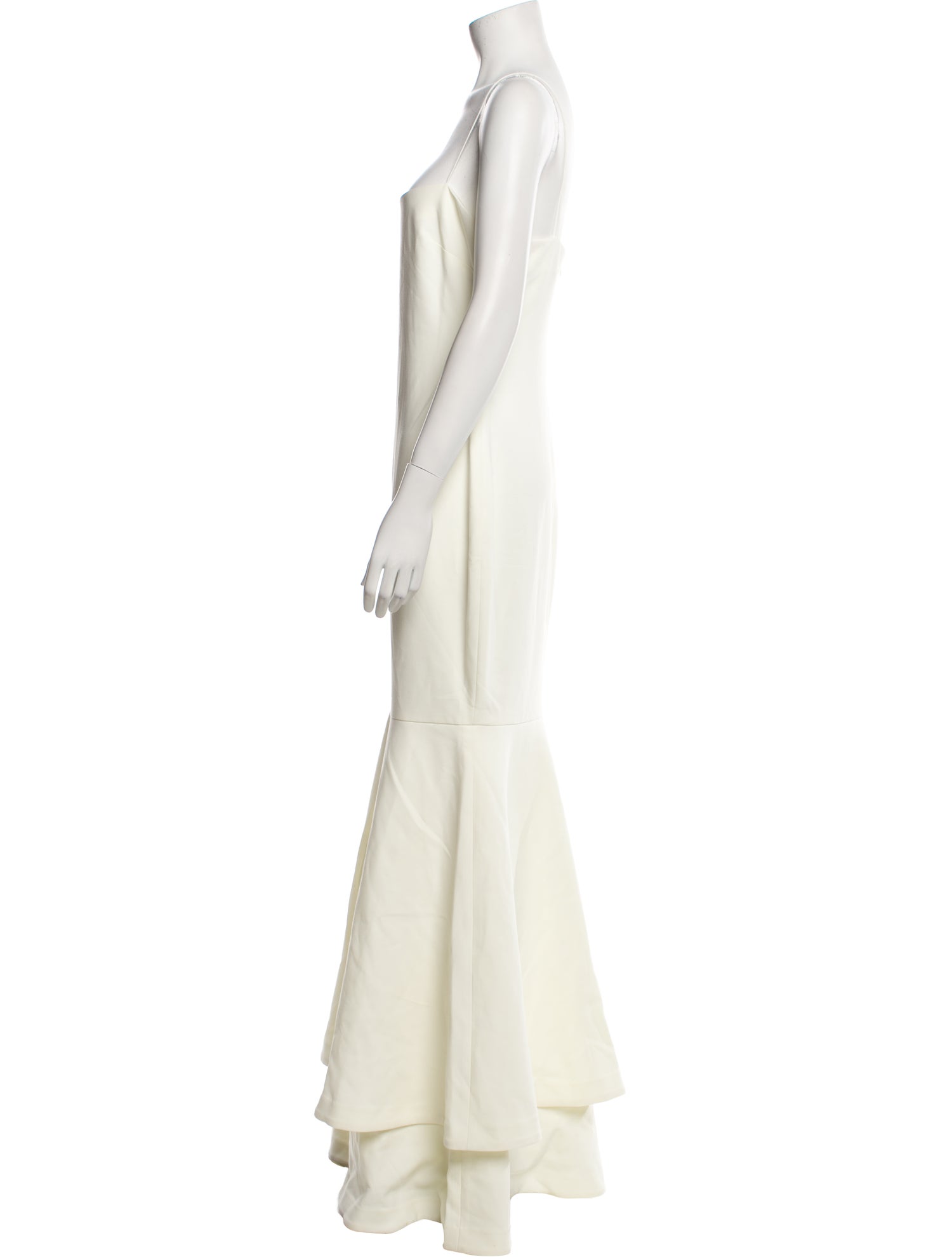 Likely Square Neckline Long Dress