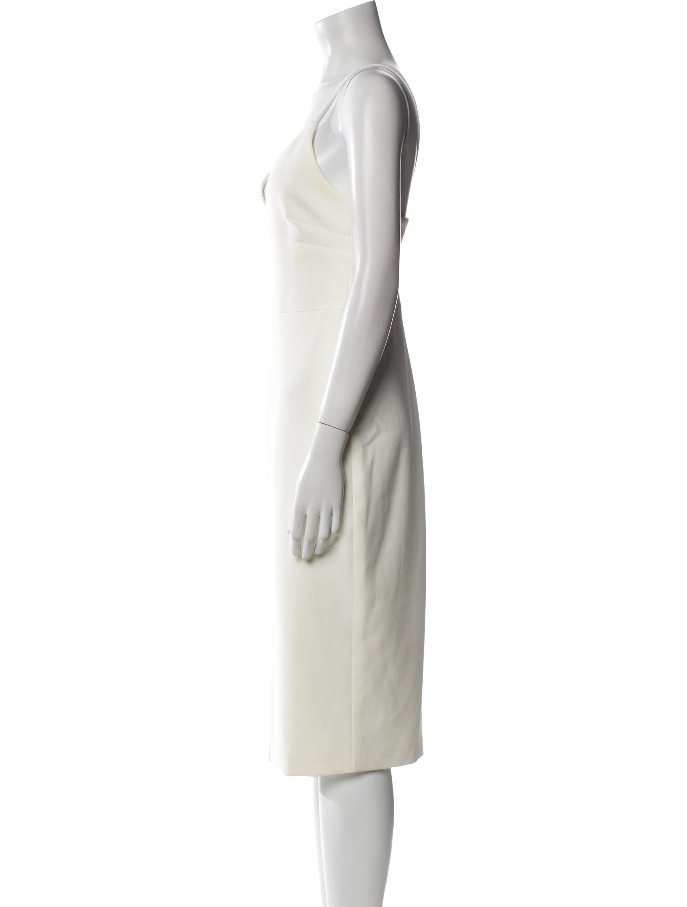 Likely V-Neck Midi Length Dress