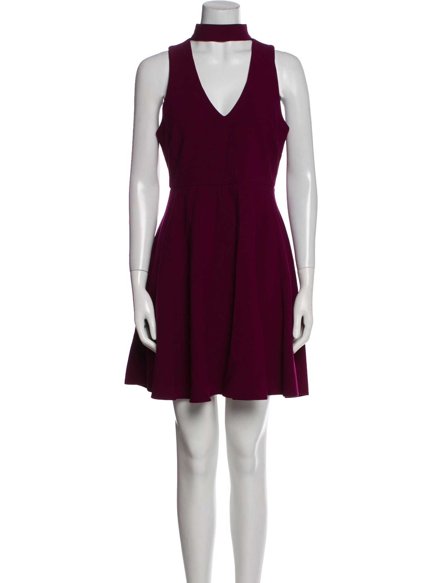 Likely Mock Neck Knee-Length Dress