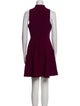 Likely Mock Neck Knee-Length Dress