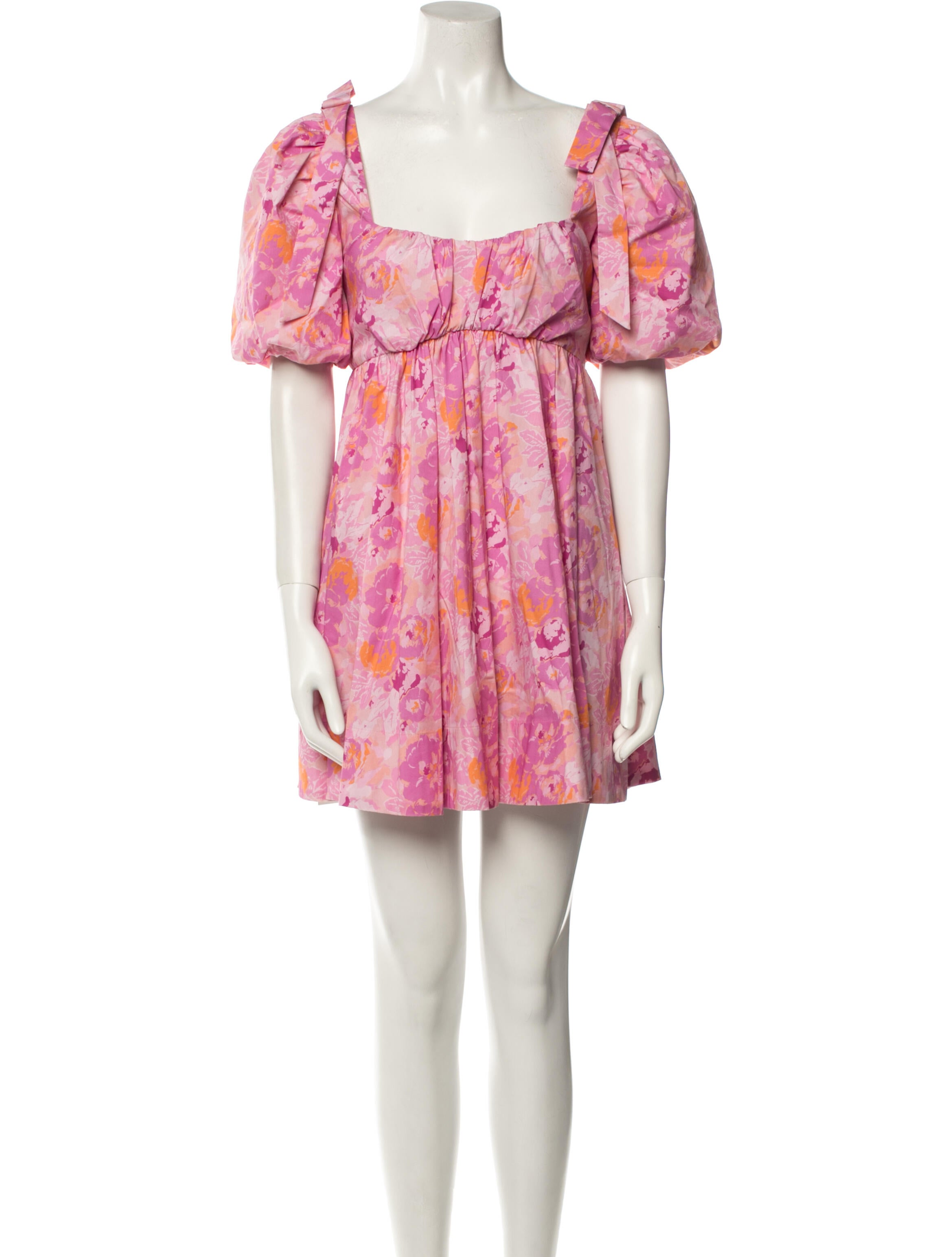 Likely Floral Print Mini Dress