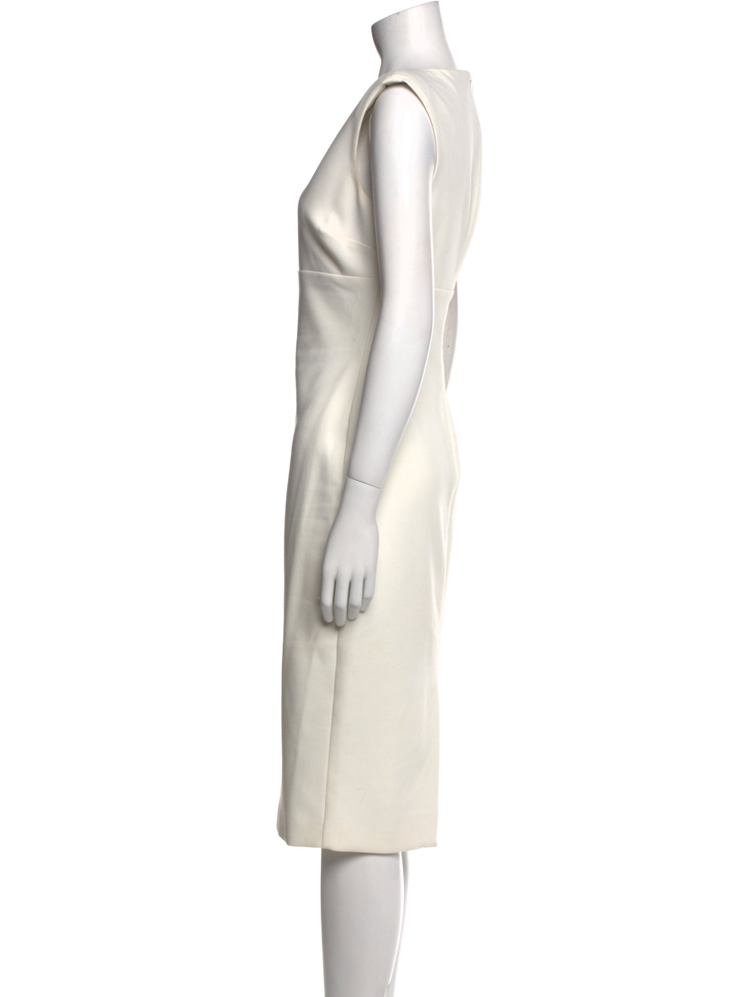 Likely V-Neck Midi Length Dress