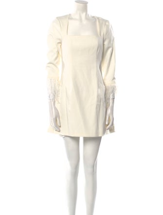 Likely Square Neckline Mini Dress