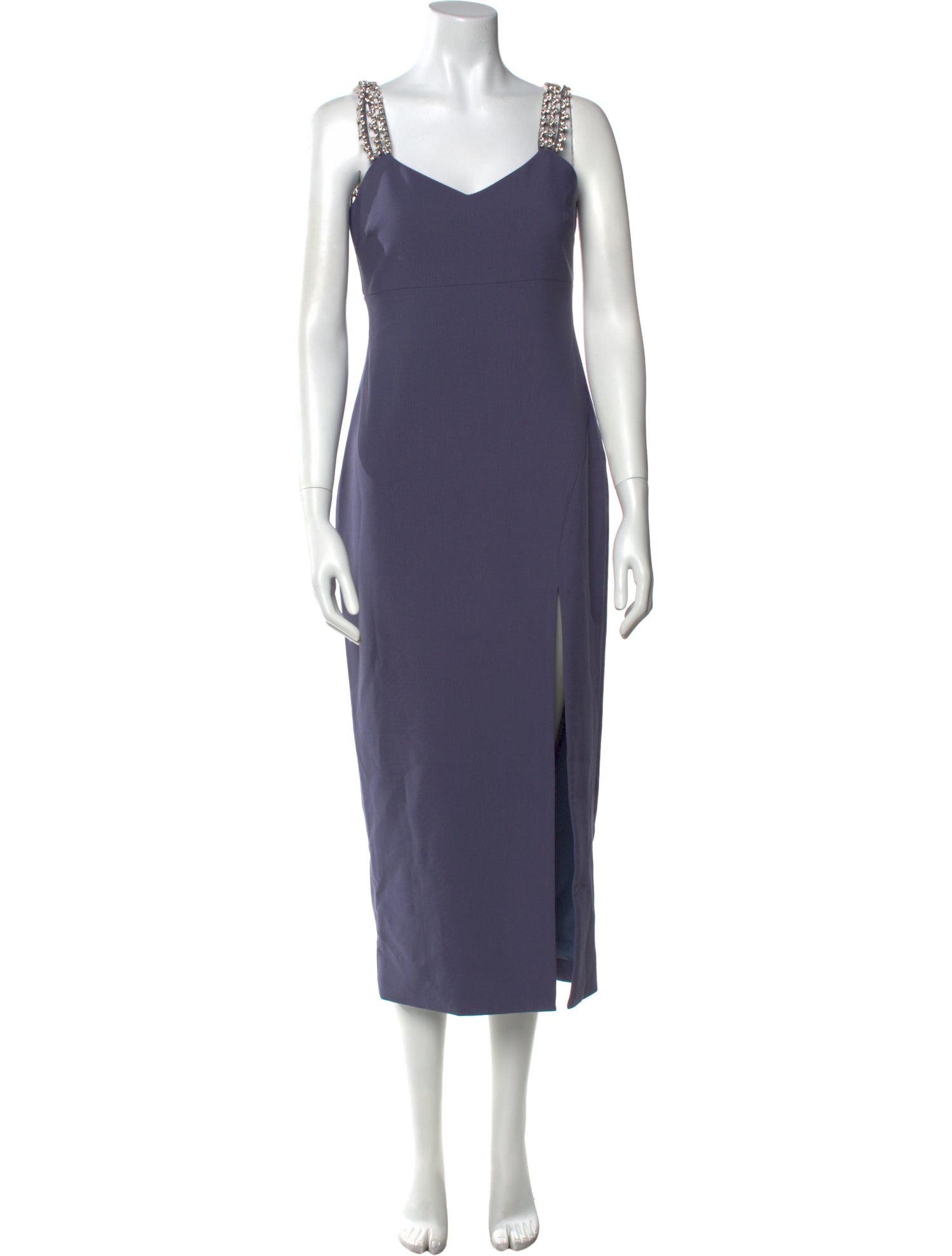 Likely V-Neck Midi Length Dress