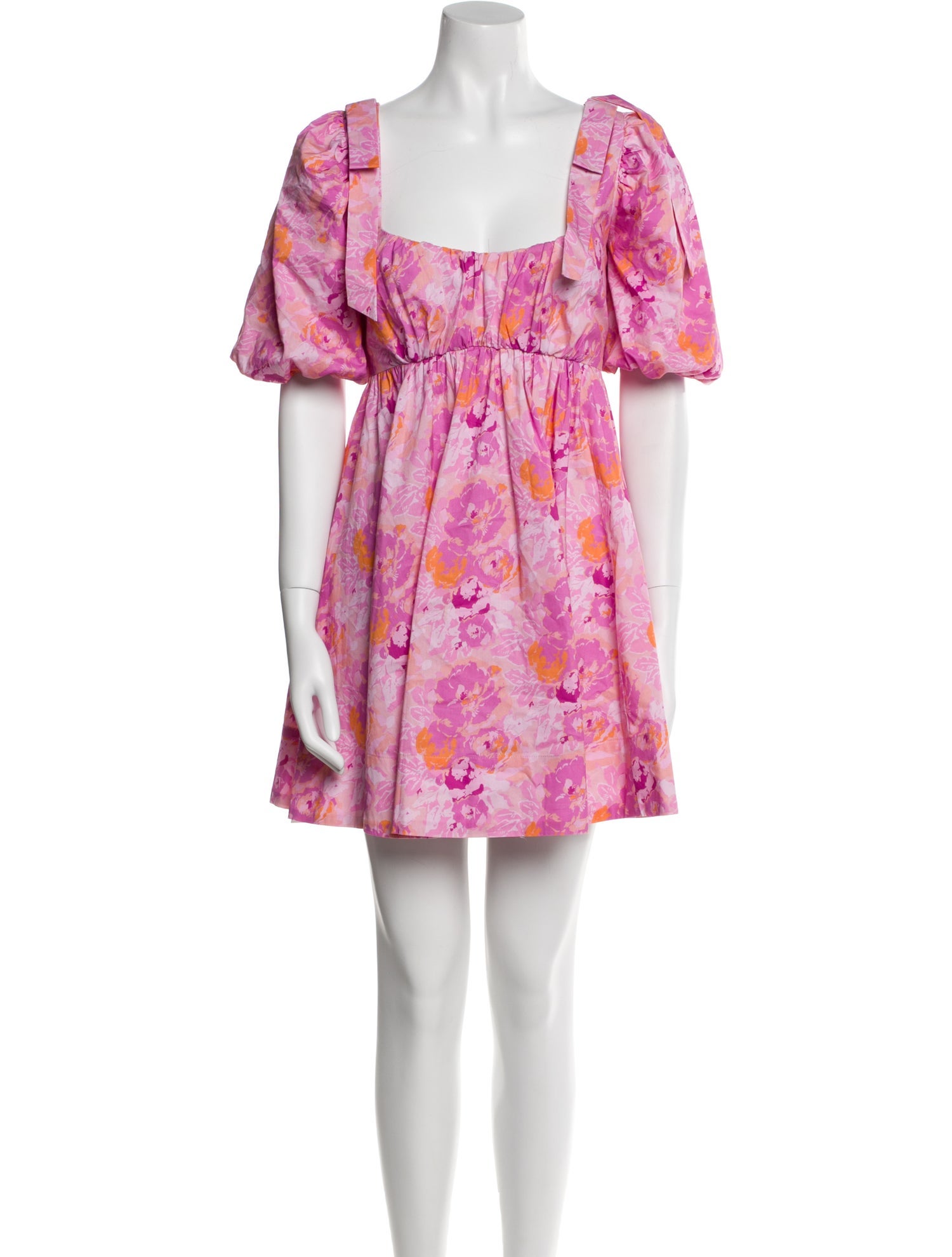 Likely Floral Print Mini Dress