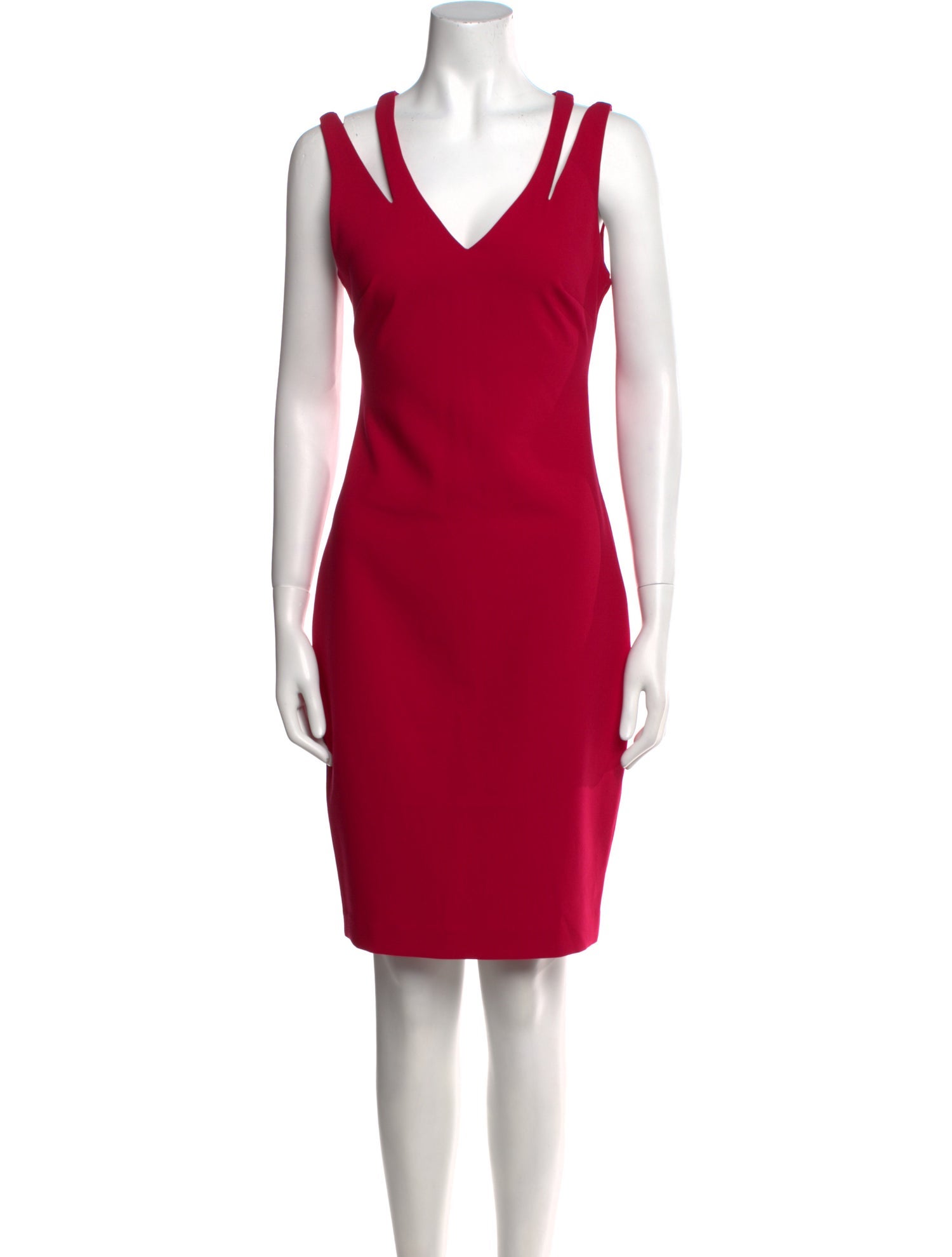 Likely V-Neck Knee-Length Dress