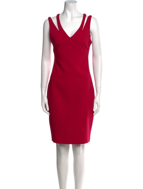 Likely V-Neck Knee-Length Dress