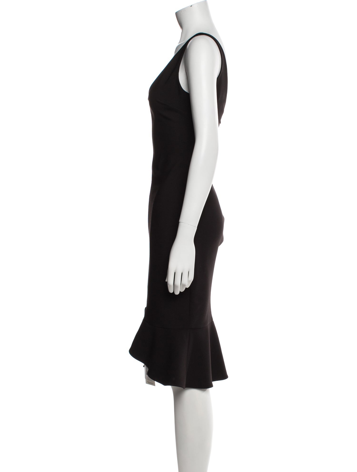 Likely V-Neck Midi Length Dress