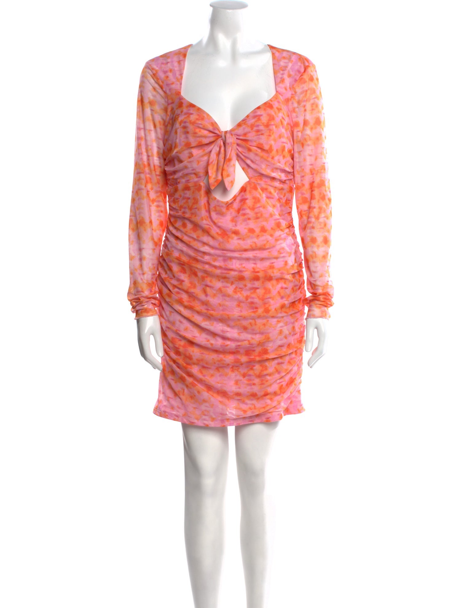 Likely Tie-Dye Print Mini Dress