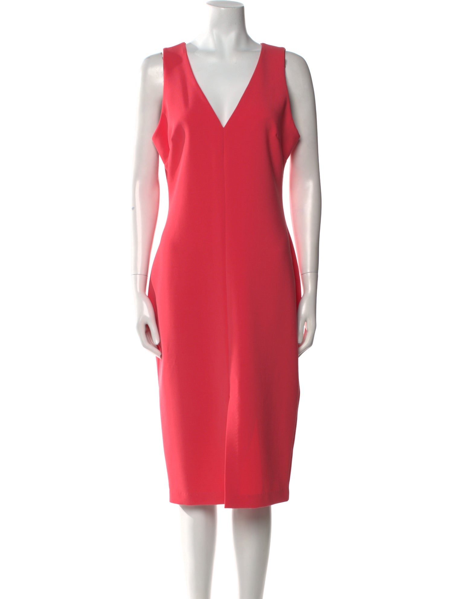 Likely V-Neck Midi Length Dress