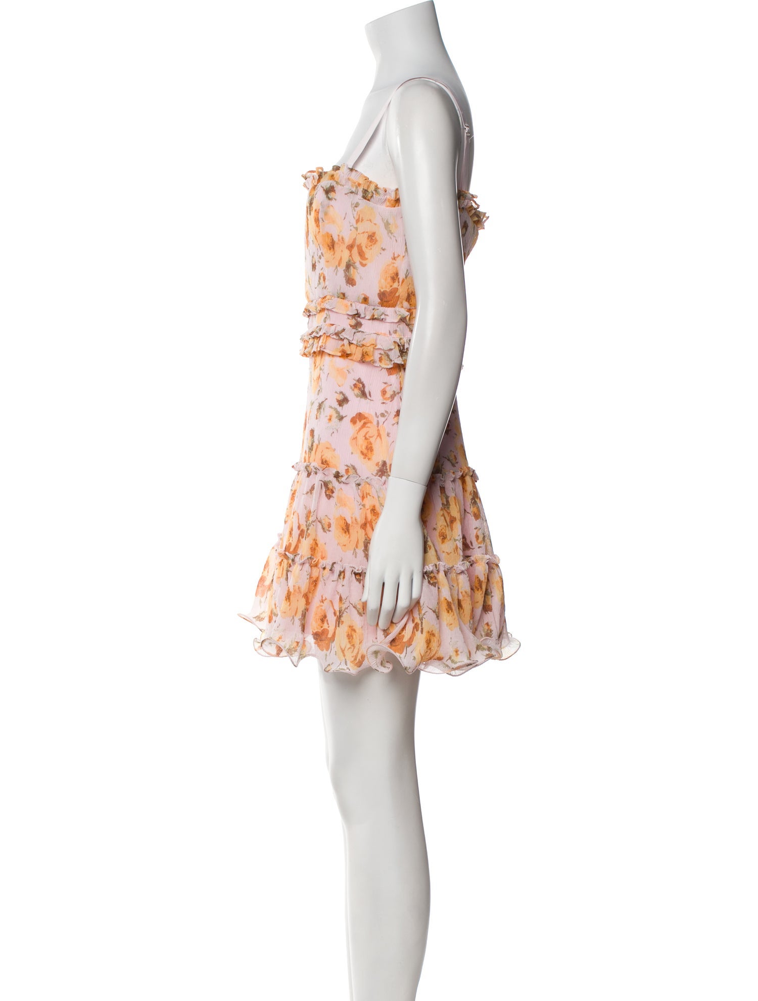 Likely Floral Print Mini Dress